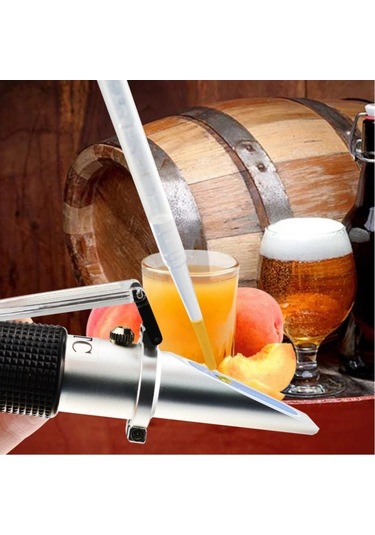 Refraktometre 0-32 Brıx Ölçer Yoğunluk 1.000 - 1.120 Sg