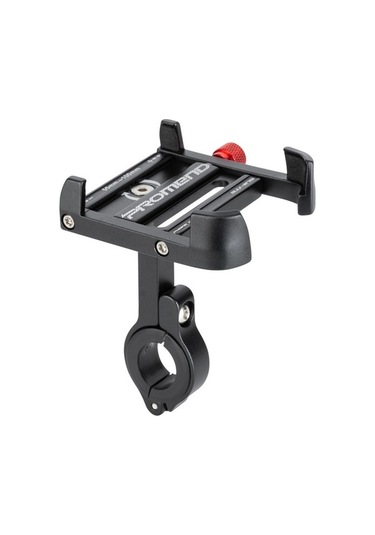 Ebitda Promend Sjj-275 Alüminyum Bisiklet Telefon Tutucu, 55-100mm Cep Tel. Uygun, Siyah Gidon Uygun Siyah