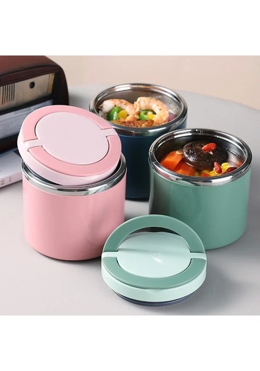 Paslanmaz Çelik Vakumlu Termal Yemek Kabı, Taşınabilir Öğle Yemeği Saklama Kutusu, Çorba Ve Sıcak Yemekler İçin Kapaklı Bento Kutusu, Isı Koruyucu Termos Özellikli Pratik Yemek Kapları Pembe Paslanmaz Çelik Vakumlu Termal Yemek Kabı, Taşınabilir Öğle Yemeği Saklama Kutusu, Çorba Ve Sıcak Yemekler İçin Kapaklı Bento Kutusu, Isı Koruyucu Termos Özellikli Pratik Yemek Kapları Pembe