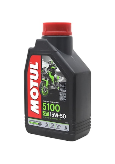 Motul 5100 15W-50 4T Motosiklet Motor Yağı 1 L