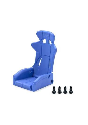 Yaozixa Rc Araba Sürücü Koltuğu, Plastik Malzeme, Mavi Renk, 1/10 Tırmanma Arabaları İçin Scx10 Iıı, Wraıth Rr10, Trx4 Uyumlu