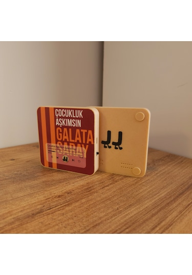 Galatasaray Temalı Kişiye Özel Müzikli Magnet