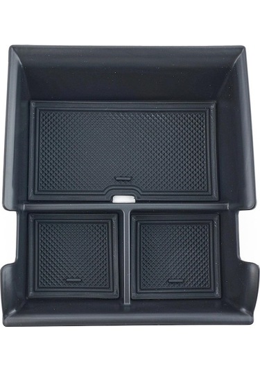 Geeksen Byd Atto3/yuan Plus 2022-2024 Siyah Merkezi Kontrol Kol Dayama Depolama Kutusu