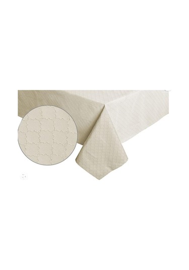 Porland Morocco Sim Masa Örtüsü 150x250cm Krem