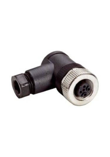 Zhong M12pg-5d ,m12/5-pin Açılı Dişi Soket