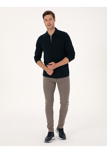 Pierre Cardin Erkek Lacivert Sweatshirt 50314046-vr033 Lacivert