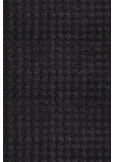 Bubble Oval Yumuşak Peluş Kaymaz Salon Oturma Odası Balkon Halısı Yolluk Antrasit