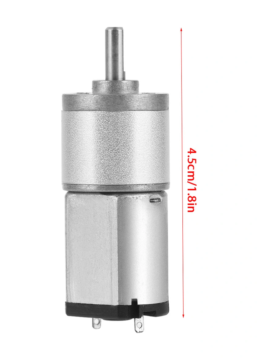 Tenfowee 6v 100rpm Düşük Hızlı, Yüksek Torklu Metal Dişli Dc Redüksiyon Motoru - Akıllı Araçlar, Robotlar Ve Elektronik Oyuncaklar İçin Dayanıklı Ve Az Gürültülü