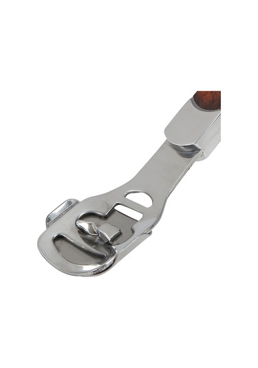 Maiyame Ahşap Saplı Paslanmaz Çelik Ayak Bakımı Aleti - Ölü Cilt Ve Kavrulukları Hassasce Kaldırır