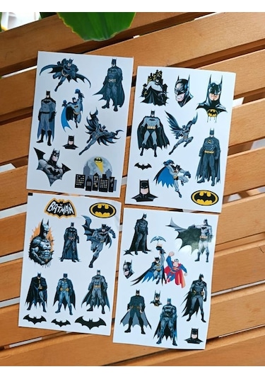 Batman Etiket Planlayıcı Telefon Sticker Set