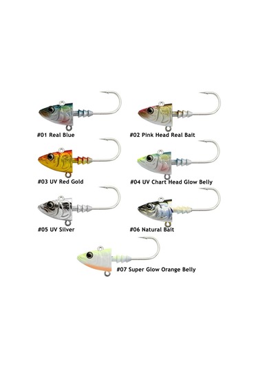 Little Jack Genuine Shape Jig Head 8gr 2/0 Numara