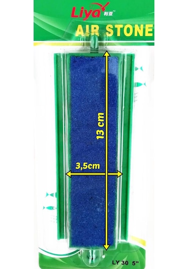 Liya Air Stone Geniş Akvaryum Hava Taşı 13x5cm