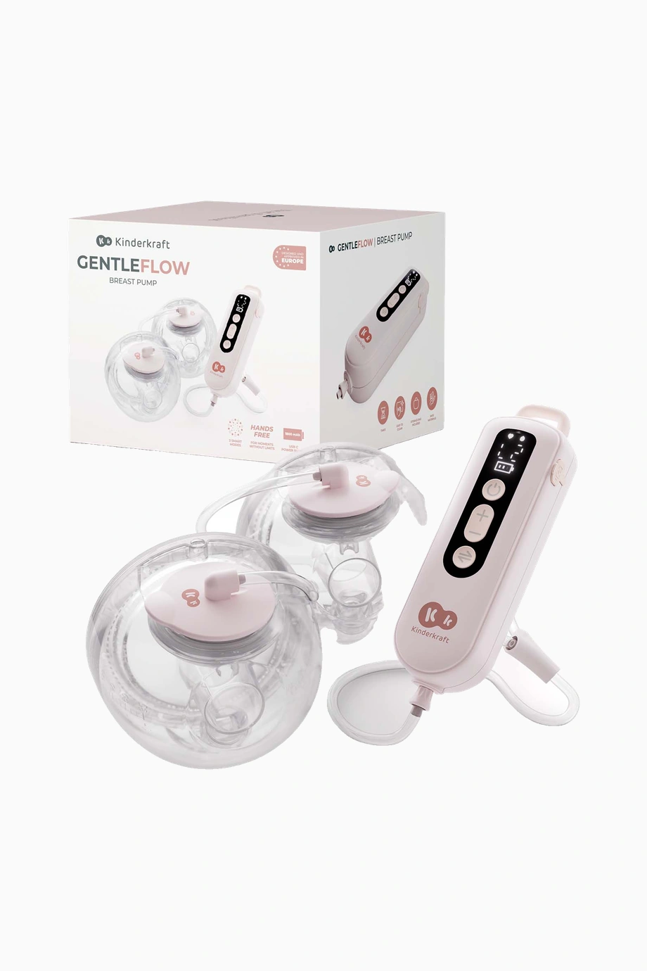 Kinderkraft Gentleflow Çiftli Elektrikli Hafızalı Göğüs Pompası