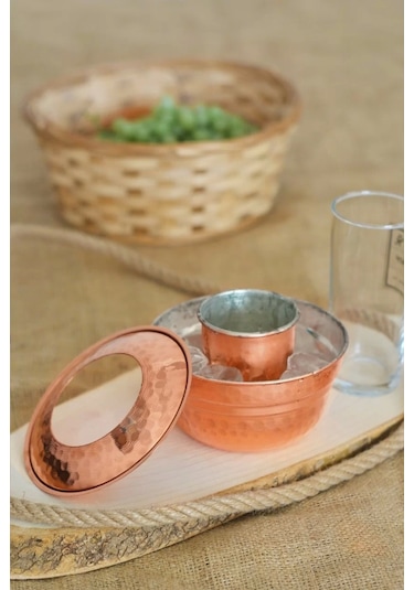 Bakır Ehlikeyf Kapaklı Model Bakır Renk