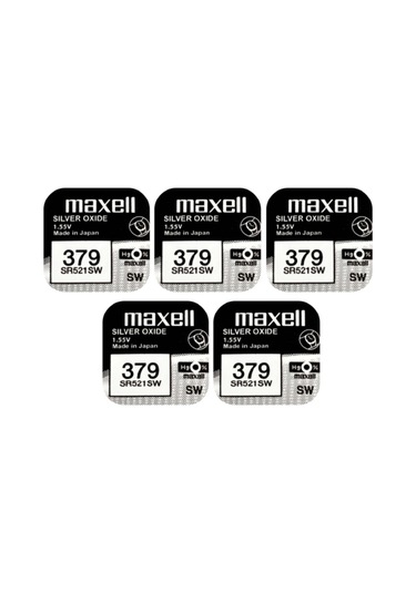 Maxell Sr521sw 379 Saat Ve Cihaz Pili - 5 Adet