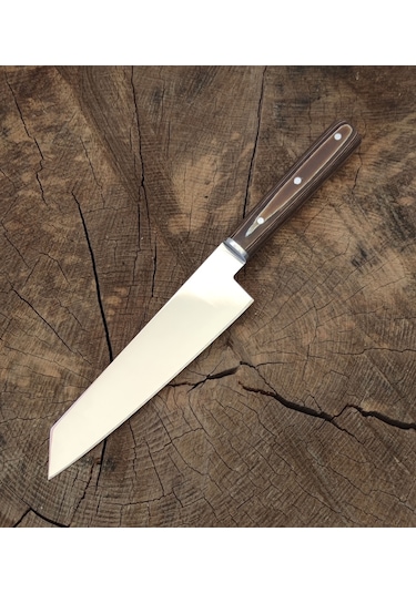 Şef bıçağı Profesyonel El yapımı Özel Üretim HGESF90 Ahşap
