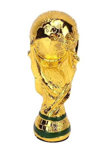 Yaozixa 13cm Somun Reçine Dünya Kupası Modeli Futbol Taraftar Hatıra Ödülü Masa Dekorasyonu