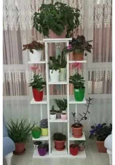 Adm Metal Gövdeli Çiçeklik,dekoratif Raf 64897429