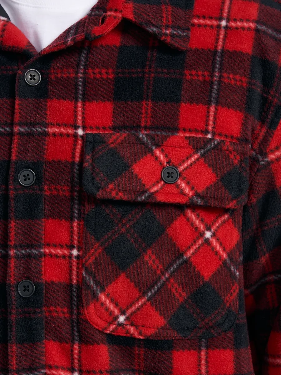 Tvoe Kırmızı Kareli Gömlek Ceket 318015491 Kırmızı