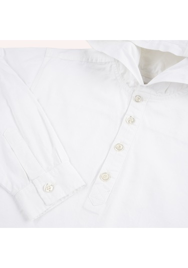 Erkek Çocuk Kapüşonlu Gömlek Ekru 2421bk06011-4814 001