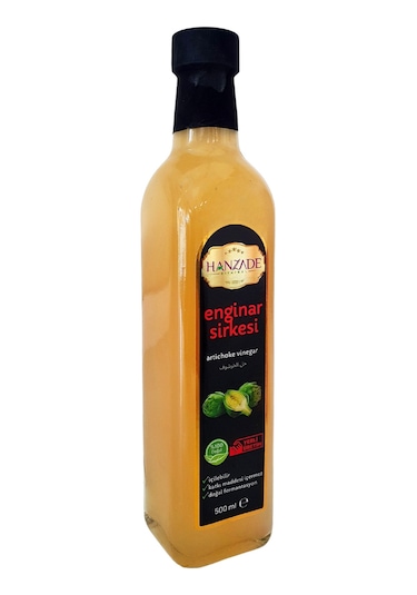 Hanzade Bitkisel Enginar Sirkesi 3 x 500 ML