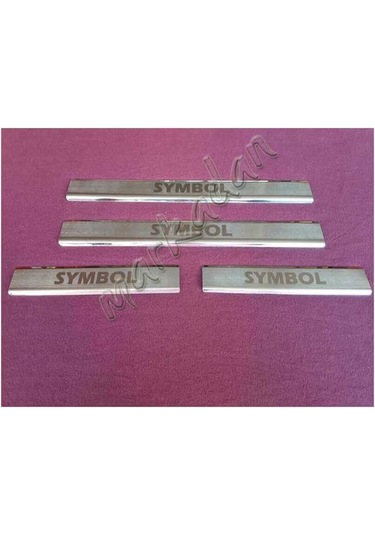 Woc Chrome Renault Symbol Kapı Eşiği 2009-2012 4 Parça Paslanmaz