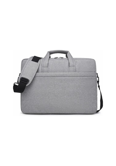 Motion003 Geniş Kapasiteli 15 Taşınabilir Hafif Laptop Çantası - Su Geçirmez, Omuz Askılı, Seyahat Dostu Açık Gri Açık Gri
