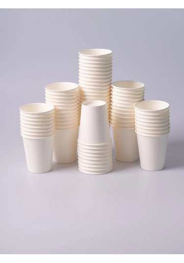 Laren Kağıt Bardaklar 250 Ml 100 Adet 294094247 Beyaz