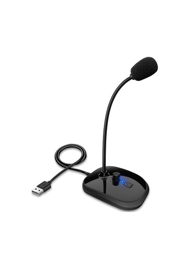 Usb Tel Goosopeeck Kondenser Masaüstü Bilgisayar Pc Video Konferansları İçin Usb Mikrofon Akış Toplantıları Dersleri