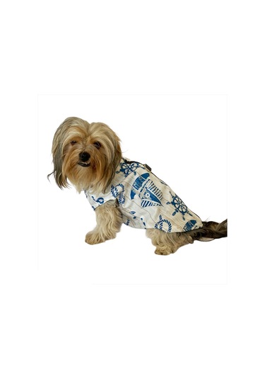 Kemique Blue Nautica Su itici Yağmurluk Köpek Yağmurluğu
