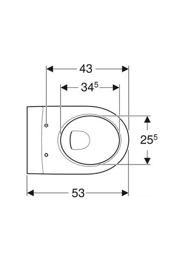 Icon Klozet Rimfree Kanalsız Asma 501.002.00.1 Klozet Kapağı 500.835.01.1