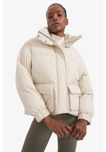 Defacto Su Geçirmez Oversize Fit Çıtçıtlı Şişme Bej Kadın Mont E9266ax/bg779 Bej Defacto Su Geçirmez Oversize Fit Çıtçıtlı Şişme Bej Kadın Mont E9266ax/bg779 Bej