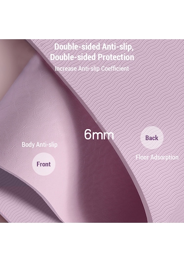 Springsun Katlanabilir Tpe Yoga Matı: Kaymaz, Taşınabilir Ve Pratik Egzersiz Matı