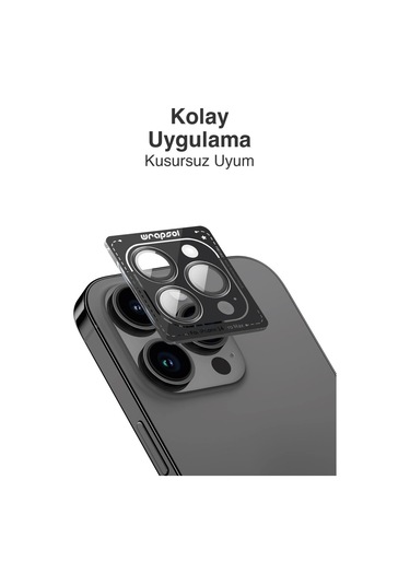 Apple Uyumlu iPhone 14 Plus Kamera Lens Koruyucu Mor