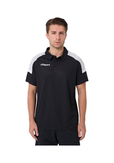 Uhlsport Energy Polo Yaka Erkek Tişört 1101801 SIYAH
