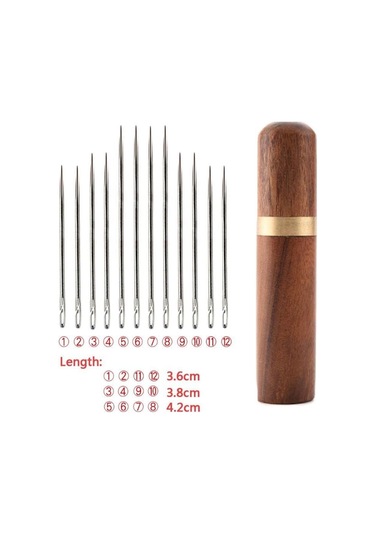 MSO VIP Kalite Ahşap Konteynerli Akıllı Dikiş İğne Set