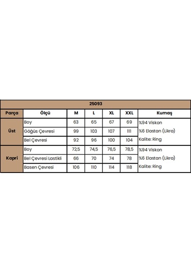 Monamise Kadın Yaprak Desenli Dantelli Kısa Kollu Kapri Takımı 25093 Yeşil
