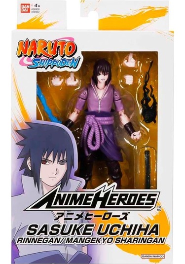 Bandai Anime Heroes Naruto Shippuden Sasuke Uchiha Aksiyon Figürü 16 Cm 36962 Naruto