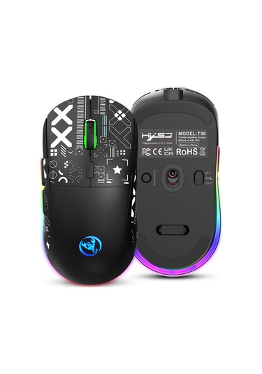 Hxsj C13116B T90 Kablosuz Mekanik Mouse