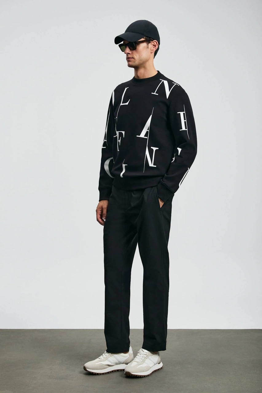 Lufian Tiffany Siyah Erkek Sweatshirt 112030184 Siyah