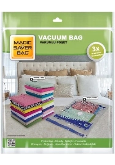 Magıc Saver Bag Large Vakumlu Poşet 50 x 70 Hurç 2 Adet