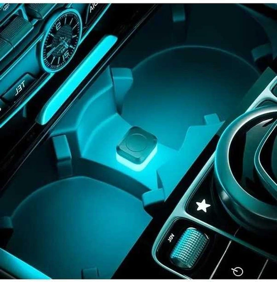 Trendooze Turcoshop11 Evrensel Usb Led Araç İçi Aydınlatma Mavi Neon Aksan