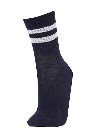 DeFacto Kız Çocuk 5'li Pamuklu Uzun Çorap -  Y5031A6NSKR1