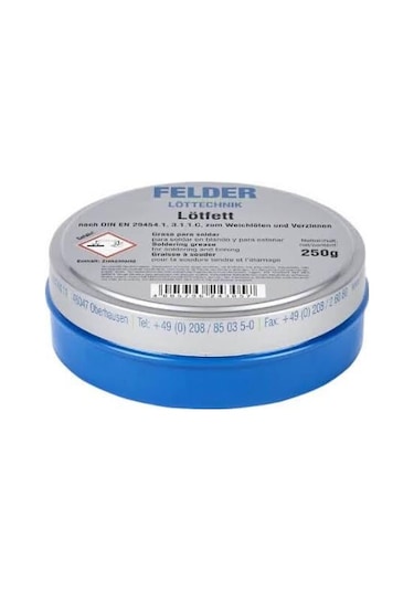 LÖTFETT FELDER LÖTTECHNIK LEHİM PASTASI 250gr