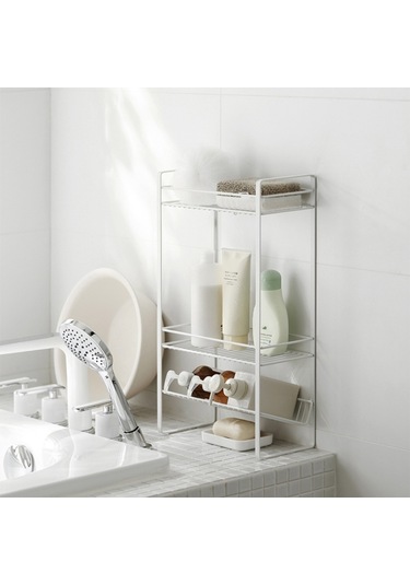 Cbtx Banyo Mutfak İçin 3 Katmanlı Depolama Arabası Metal Depolama Raf Üniteleri Çok Amaçlı