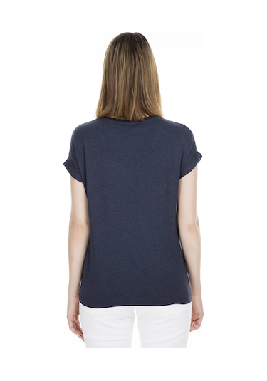 Only Bayan T Shirt 15106662 Lacivert