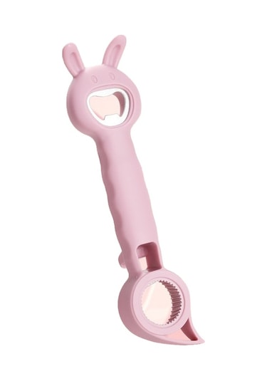 Şişe Açacağı Çok Fonksiyonlu Dördü Bir Arada Çok Amaçlı Konserve Açacağı Yaratıcı Şişe Açacağı Bira Şişesi Kapağı Açacağı - Mor