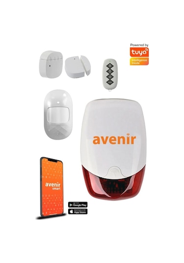 Avenir AV-02WF Wifi Akıllı Ev Alarm Sistem Seti
