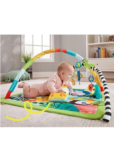 Fisher-Price HJW08 3ü1 Arada Yağmur Ormanı Jimnastik Merkezi
