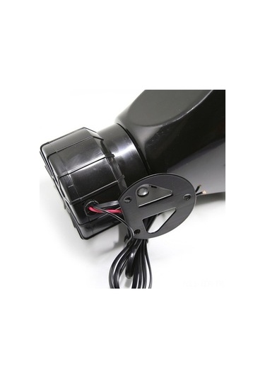 Createtech 12v 110db 7 Sesli Acil Durum Kornası - Mikrofonlu, Güçlü Ve Dayanıklı Araç Hoparlörü, Mikrofonlu Model